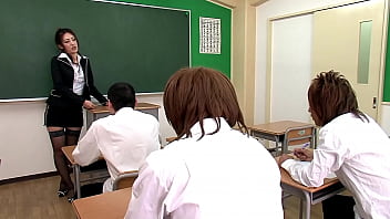 Japanese teacher engages in sexual activities with students before ending up in a kinky hospital scene